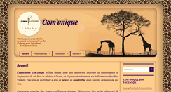 Desktop Screenshot of com-unique.org