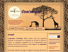 Tablet Screenshot of com-unique.org